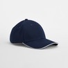 MOD. B820C:French Navy, 100% cotton, White, One Size